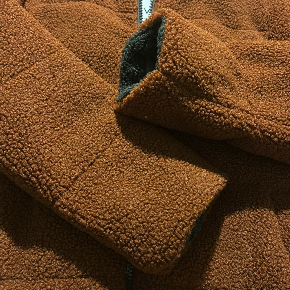 NWT NVLT Vegan Down Berber Teddy Jacket - Picture 8 of 14